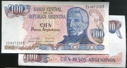 阿根廷100紙鈔 保真 歷史價格詳細信息