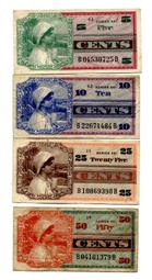 [富國]外鈔UnitedStates美國軍票(ND)1965y1圓M61 歷史價格詳細信息