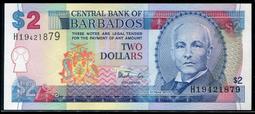 BARBADOS（巴貝多紙幣），P69，20，2007，品相全新UNC 歷史價格詳細信息