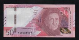 【低價外鈔】祕魯2019 (2022)年 20Soles 紙鈔一枚，安地斯神鷲圖案，最新發行~(AB字軌) 歷史價格詳細信息