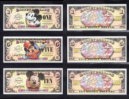 美國  迪士尼樂園 1美元 紀念鈔  1996年發行   全新  無摺痕 歷史價格詳細信息