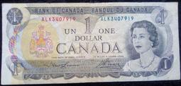 加拿大1973年一 女王鈔 上好品相5641 歷史價格詳細信息