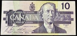 加拿大1989年鳥版10紙幣 連體鈔 全新UNC 外國錢幣10305 歷史價格詳細信息