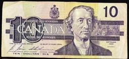 加拿大1989年鳥版10紙幣 連體鈔 全新UNC 外國錢幣10305 歷史價格詳細信息