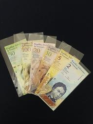 [收藏出清] 委內瑞拉2018年紙鈔 2~500 BOLIVARE 尾數2字均為46 共8張 歷史價格詳細信息