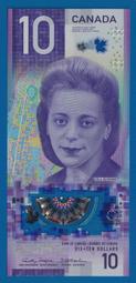加拿大2018年10元塑膠鈔１枚。－UNC－－－(Canada) 歷史價格詳細信息