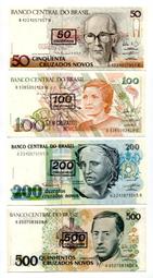 [富國]外鈔Brazil巴西1989年50cruzadosnovos-P219 S-26 歷史價格詳細信息