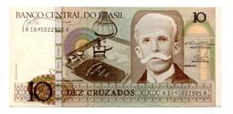 巴西 - 1986年  10 Cruzados  紙鈔  UNC 歷史價格詳細信息