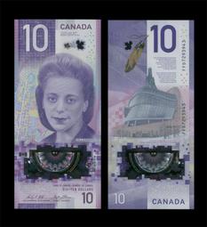CANADA （加拿大10元紙幣）10-Dollars ，2005 BFH字軌 歷史價格詳細信息