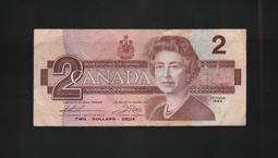 1986年 加拿大5元  輕折 歷史價格詳細信息