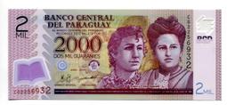 巴拉圭2,000 Pesos塑膠鈔 歷史價格詳細信息