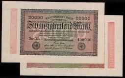 Germany 德國1910年，P42,100 Marks大票幅紙幣，品相極美XF 歷史價格詳細信息