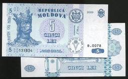 全新紙幣摩爾多瓦5列伊2009年全新UNC外國錢幣保真收藏紙鈔歐洲#紙幣#錢幣#外幣 歷史價格詳細信息