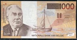 BELGIUM（比利時紙幣），P123，10-FRANK，1.2.1943，品相95新AU+ 歷史價格詳細信息