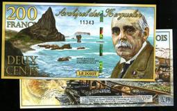 Kerguelen （凱爾蓋朗群島塑膠鈔-動物），New，200-Francs，2020，品相全新UNC 價格比較,價格查詢,歷史價格詳細信息