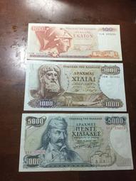 1970年希臘1000德拉克馬 上好品相 外國紙幣收藏5283 歷史價格詳細信息