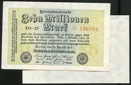 Germany 德國1910年，P42,100 Marks大票幅紙幣，品相極美XF 歷史價格詳細信息