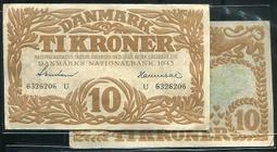 DENMARK ( 丹麥硬幣)， 5-ORE ， K843.1 ， 1953 ，品相極美XF #204972 歷史價格詳細信息