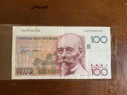 比利時100法郎 1978-1994年倒二版 亨德里克 歐洲410 歷史價格詳細信息