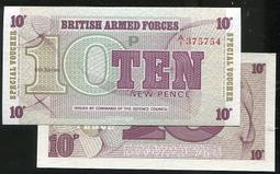 【紙幣】Great Britain (英國軍票), PM36 , 1-POUND , 1962 品相全新UNC #200438 歷史價格詳細信息