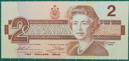 1986年 加拿大 2Dollars  共2張連號 /1986年 加拿大 5Dollars*1張  /A5-160 歷史價格詳細信息
