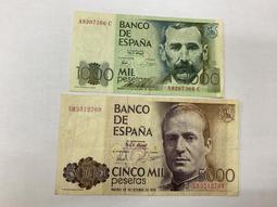 西班牙1979年1000比塞塔 現實主義作家加爾多斯與加那利403 歷史價格詳細信息