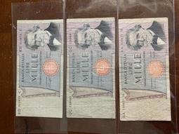 福利品-1969-76年墨西哥舊版鈔100、50、20、10、5pesos(5張合拍）勿議價 歷史價格詳細信息