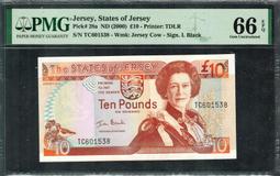 澤西 pick13b pmg66e 1976-88 10271 歷史價格詳細信息