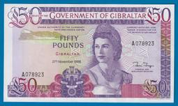 [珍藏世界]直布羅陀1986年50元P24全新品相 價格比較,價格查詢,歷史價格詳細信息