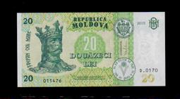 MOLDOVA(摩爾多瓦）,P15b,100-LEU,2008,品相全新UNC 歷史價格詳細信息