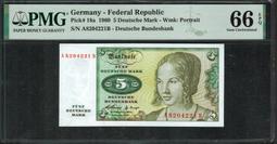 【Numismatist】Ger.-F. R.（聯邦德國/西德）10-D. Mark P-31d 1980 PMG66 歷史價格詳細信息