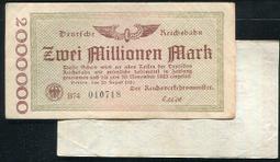 【紙幣】GERMANY(德國),P110e  , 500-Mill-MK  , 1923 水印L ,品相9新AU #203743 歷史價格詳細信息