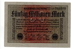 [富國]外鈔Germany 德國1918年一戰緊急狀態應急貨幣50芬尼纸幣 歷史價格詳細信息