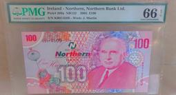 北愛爾蘭銀行1鎊紙幣 全新5665 歷史價格詳細信息