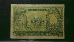 【麟雅堂】義大利（Italy）威尼斯銀行1848年５-Lire 歷史價格詳細信息