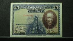 西班牙1928年1000元比塞塔 歷史價格詳細信息