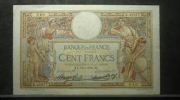 【麟雅堂】法國（France）1977年100-Francs，90新 歷史價格詳細信息