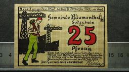 【麟雅堂】德國霍爾斯坦州施泰德桑德市1920年75-Pfennig，98新 歷史價格詳細信息