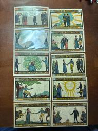 百年套鈔1921年奧地利地方票老鷹50pfg2張不同(2張合拍） 歷史價格詳細信息