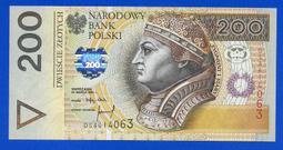 [珍藏世界]波蘭2023年20元塑膠紀念鈔(附封套)P197全新品相 歷史價格詳細信息