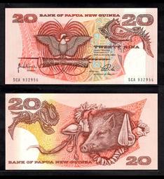 巴布亞紐幾內亞2008年版10 Kina塑膠鈔１枚。－－－UNC－－－(Papua New Guinea－巴布亞新幾內亞 歷史價格詳細信息