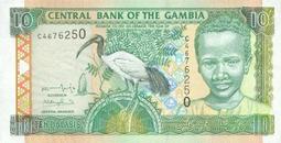 GAMBIA（甘比亞紙幣），P-NEW，10-DALA，ND(2015)，品相全新UNC  動物 歷史價格詳細信息