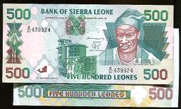 SIERRA LEONE(獅子山）,P24,1000-LEONE,2003,品相全新UNC 歷史價格詳細信息