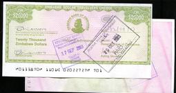 D紙鈔 中華民國38年 卅八年 (1949) 伍角 ( L242704E )  臺灣銀行 購買2百元以上才出貨 歷史價格詳細信息