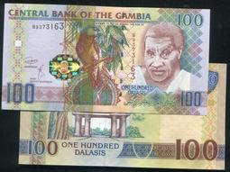 GAMBIA（甘比亞紙幣），P-NEW，10-DALA，ND(2015)，品相全新UNC  動物 歷史價格詳細信息