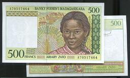 【紙幣】MADAGASCAR (馬達加斯加) P100 , 1000-ARI , 2017 ,品相全新 UNC 歷史價格詳細信息