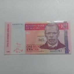 馬拉威2022年版200 Kwacha１枚。－UNC－－－(MALAWI-馬拉維) 歷史價格詳細信息