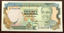 尚比亞漂亮動物、鳥鈔(4張合拍)全新品相 歷史價格詳細信息