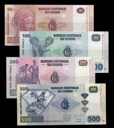 【低價外鈔】剛果 2020年 1000 Francs 紙鈔一枚 㺢㹢狓與鸚鵡圖案 少見~ 歷史價格詳細信息
