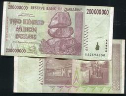 ZIMBABWE(辛巴威紙幣），P81，二億，2008，品相全新UNC 歷史價格詳細信息